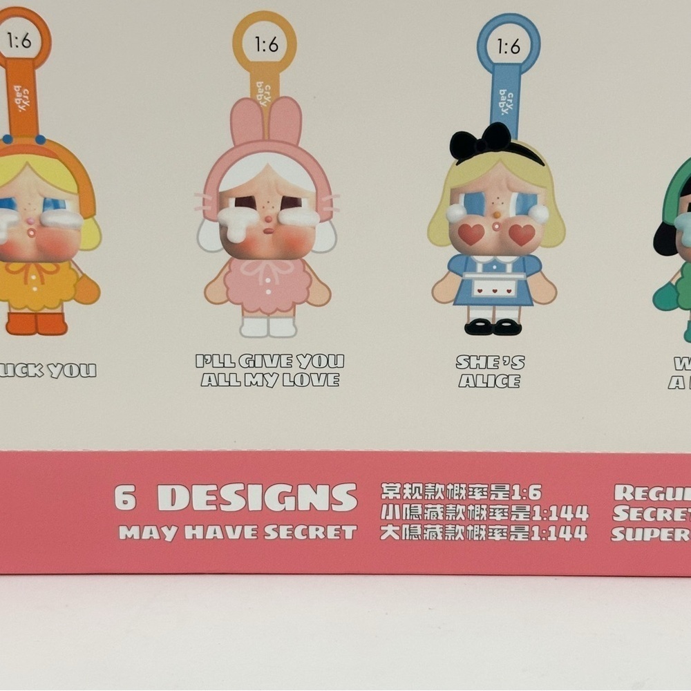 Pop Mart Crybaby Crying Again Blind Box NIB - Picture 10 of 11